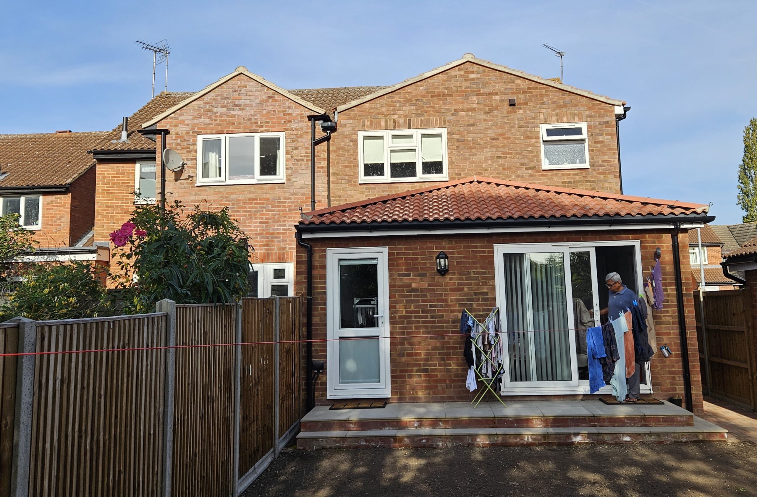 Single Storey Front Extension and Two Story Rear Extension in Missleton Court, Cambridge