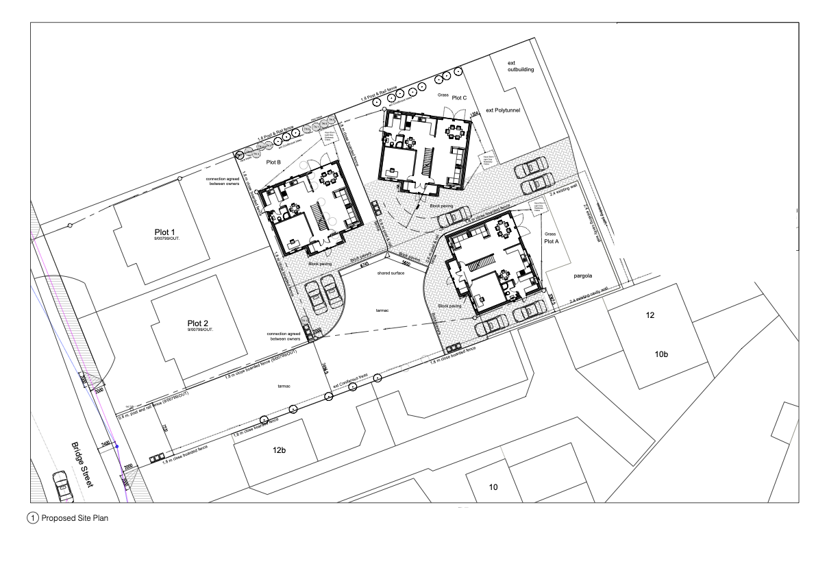 Custom/self built housing development at Horticultural Site in Mepal