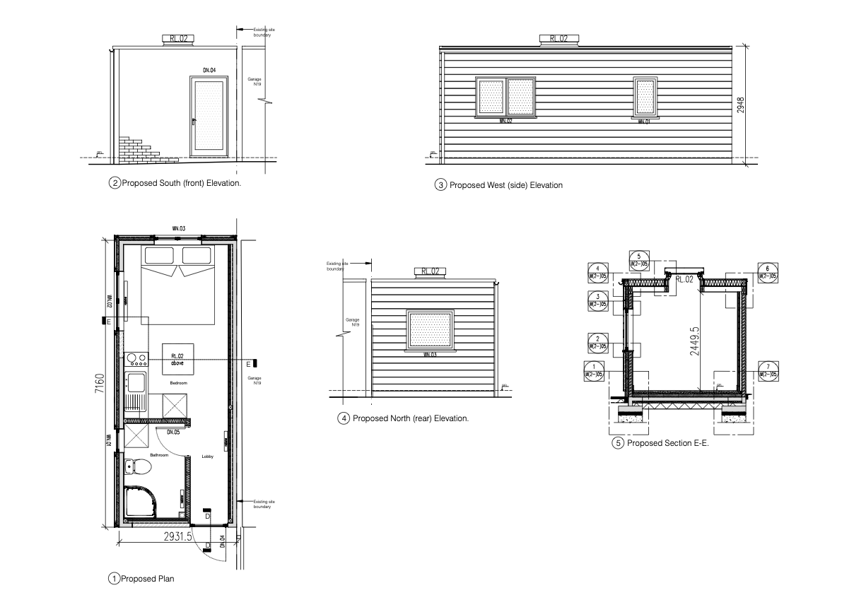 Alterations to existing garage to form an Annex in Desmond Avenue, Cambridge