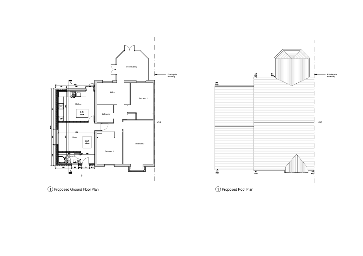Single Storey Side Extension in Fulbourn by architect