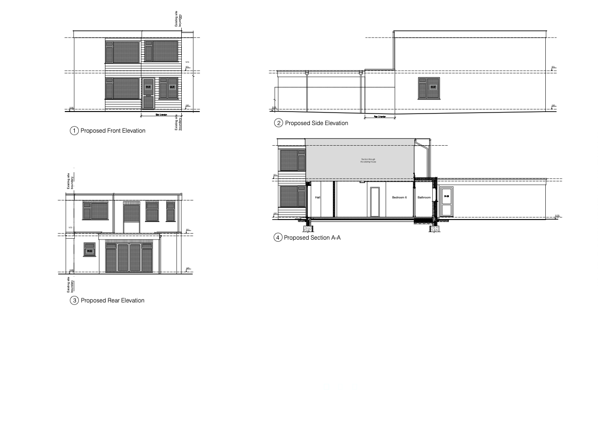 Alterations to existing dwelling house to create 6 bedroom HMO in Mill Lane, Sawston