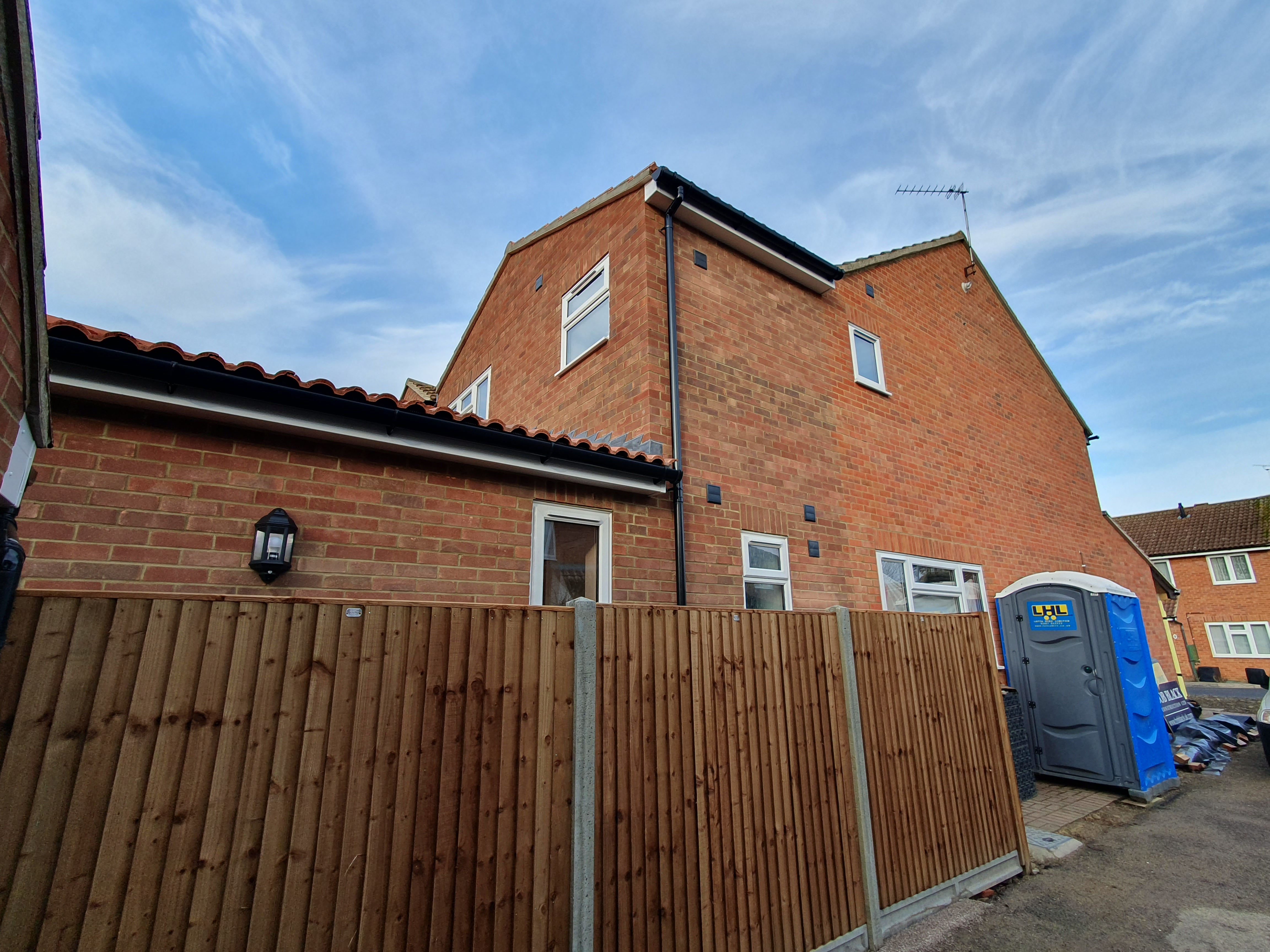 Single Storey Front Extension and Two Story Rear Extension in Missleton Court, Cambridge