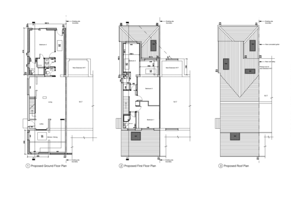 Single Storey Front Extension and Two Story Rear Extension in Missleton Court, Cambridge