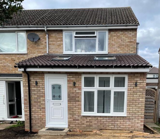 Single Storey Front Extension in Sawston