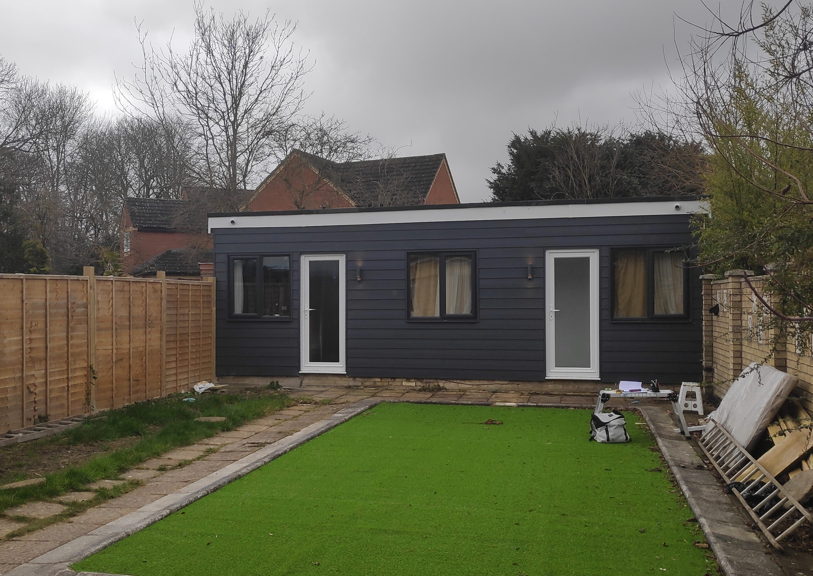 Garage conversion to form an Annex in De Freville Conservation Area of Cambridge