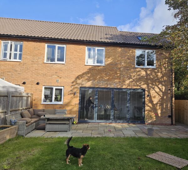 Two Storey Side Extension in new development in Waterbeach