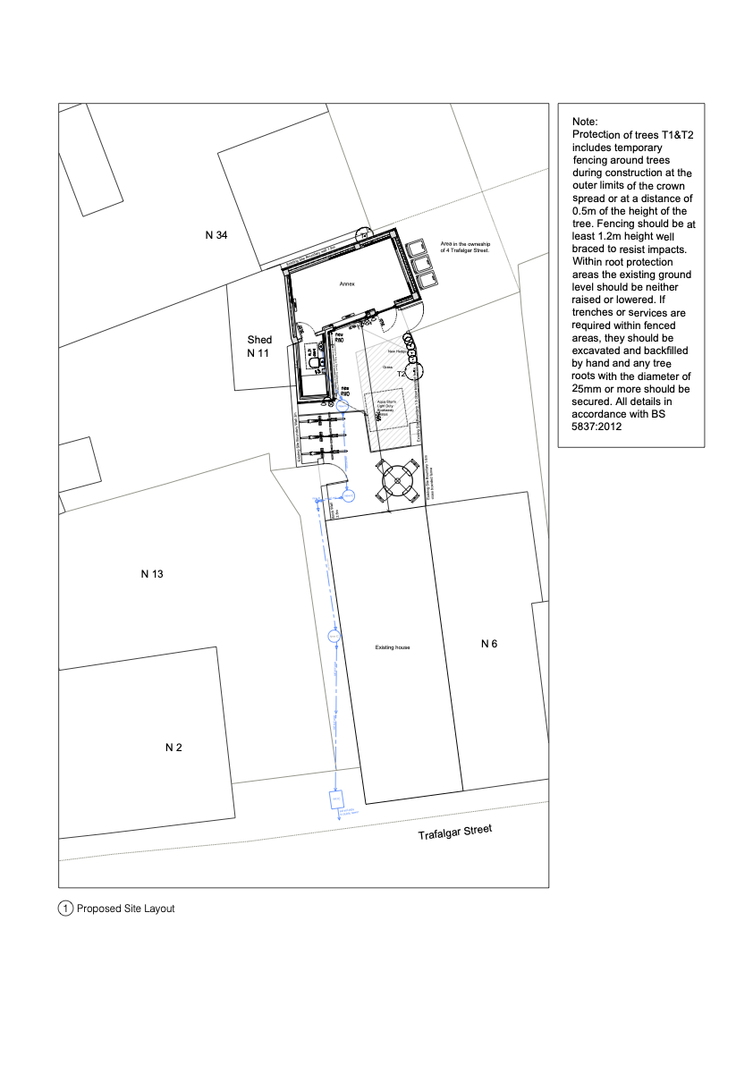 Garage conversion to form an Annex in De Freville Conservation Area of Cambridge