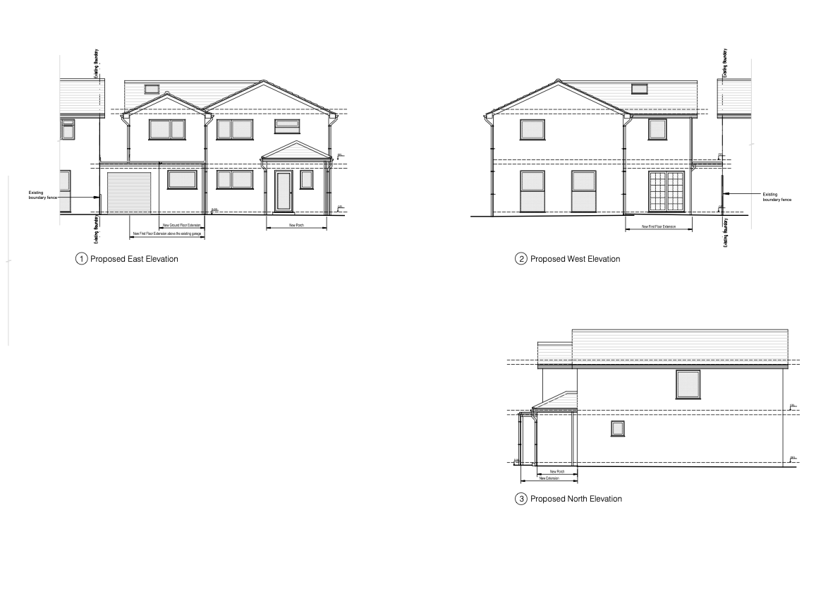 Two Story Extension & New Porch in Waterbeach