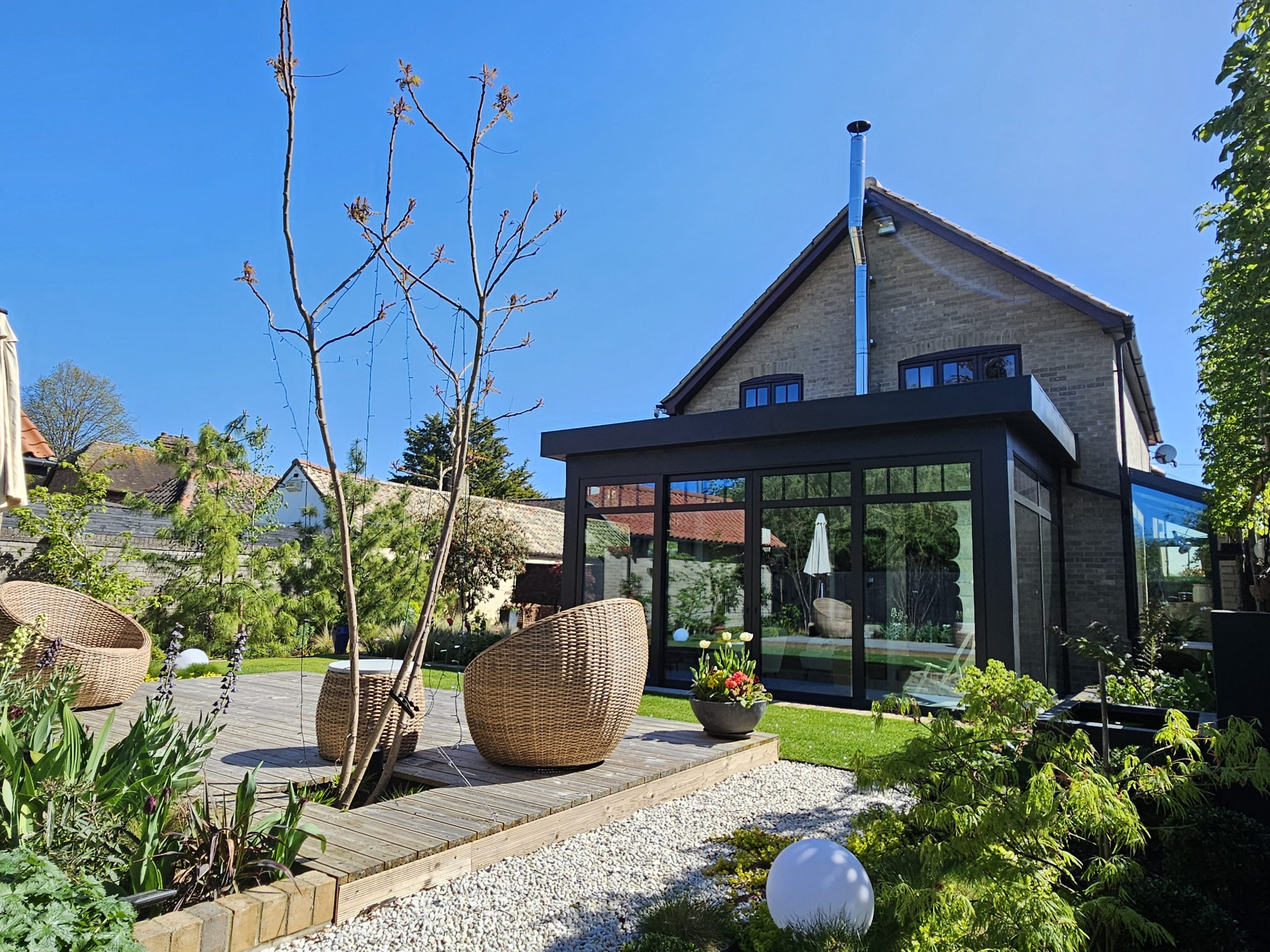 Modern Extensions in Horningsea Conservation Area